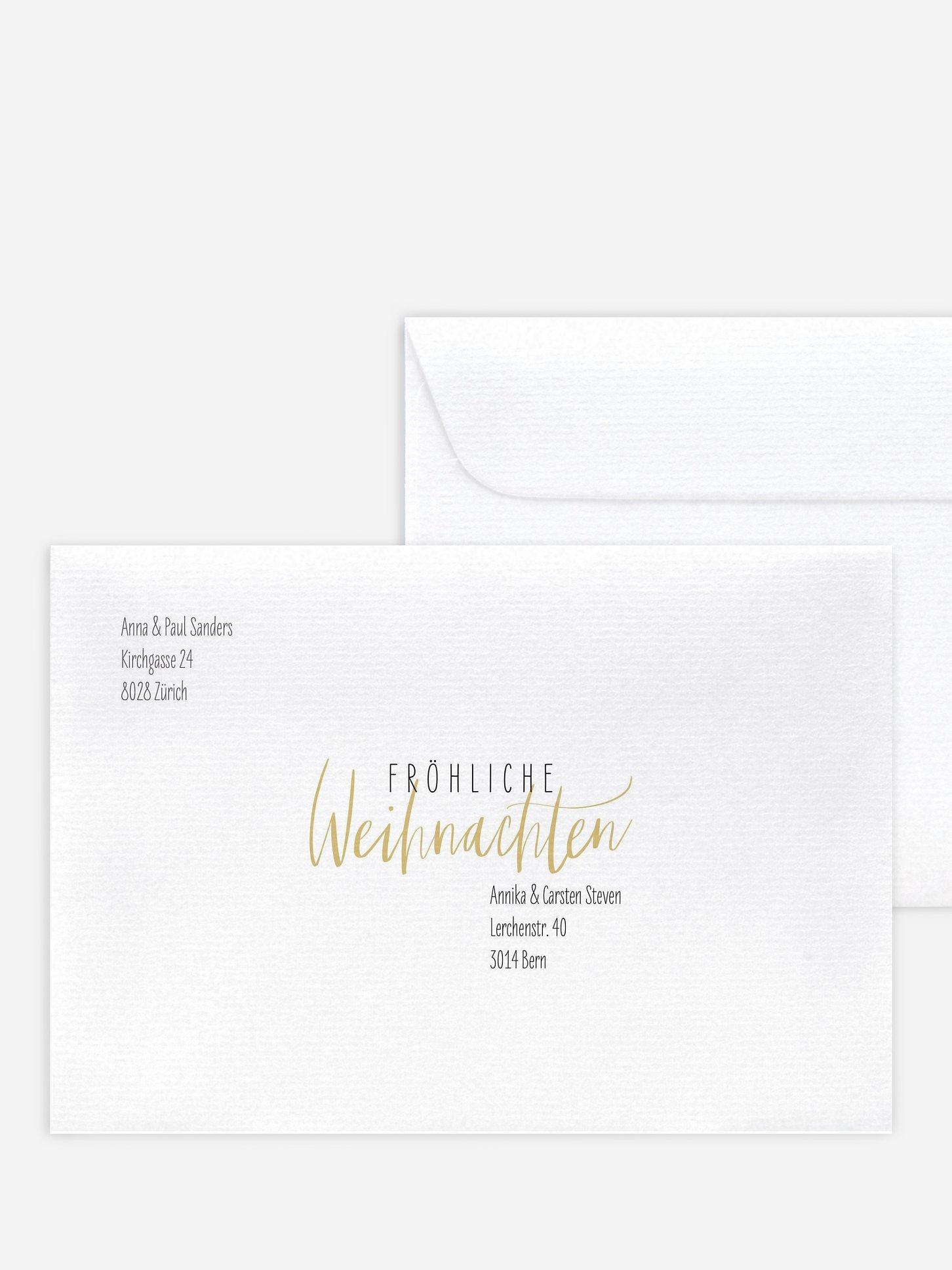 Bedruckte Umschläge Weihnachten Weihnachtsmagie