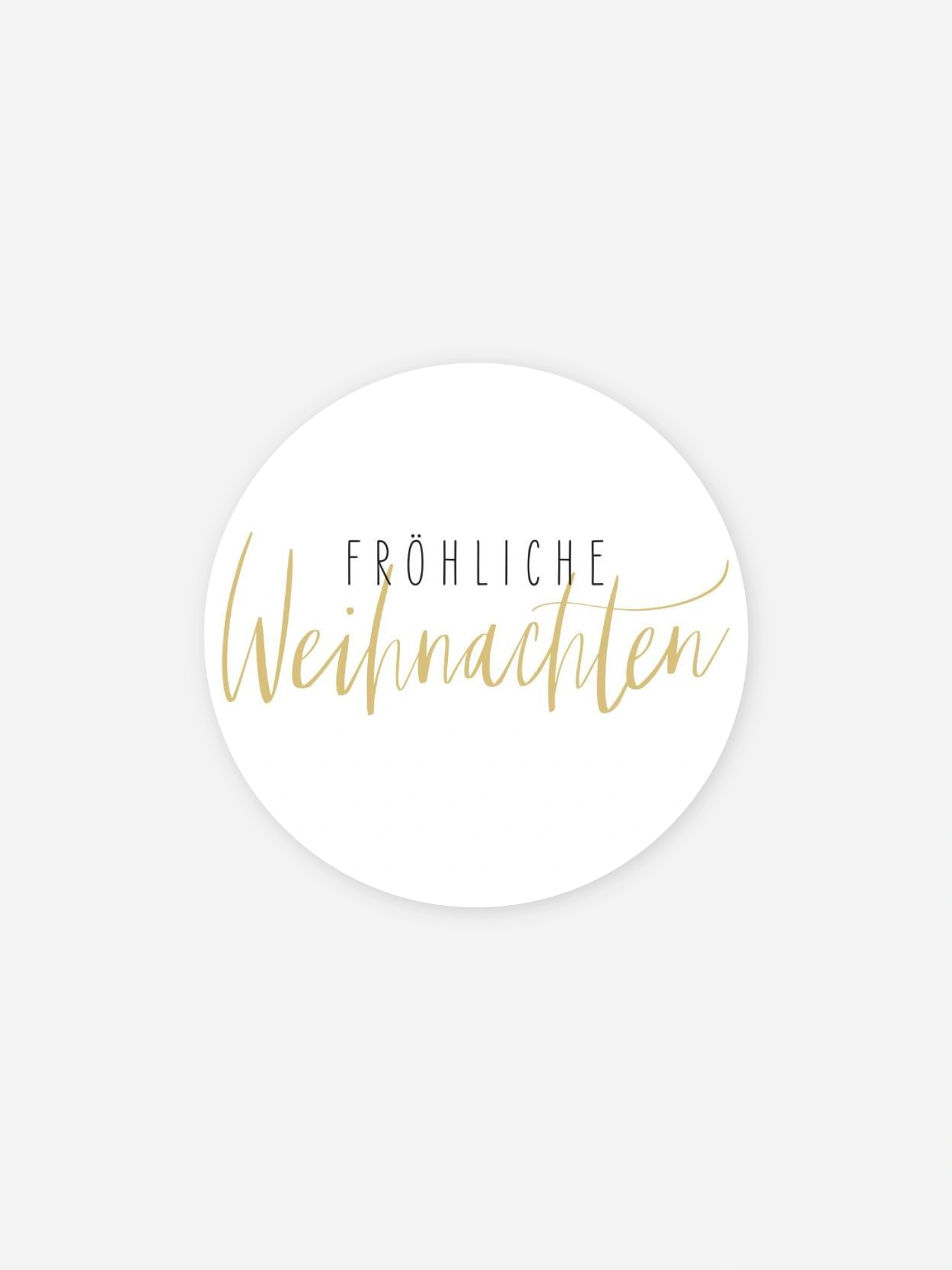 Geschenkaufkleber Weihnachten Weihnachtsmagie