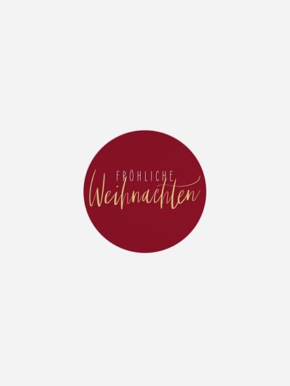 Geschenkaufkleber Weihnachten Weihnachtsmagie