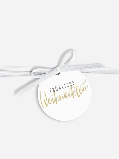 Geschenkeanhänger Weihnachtsmagie