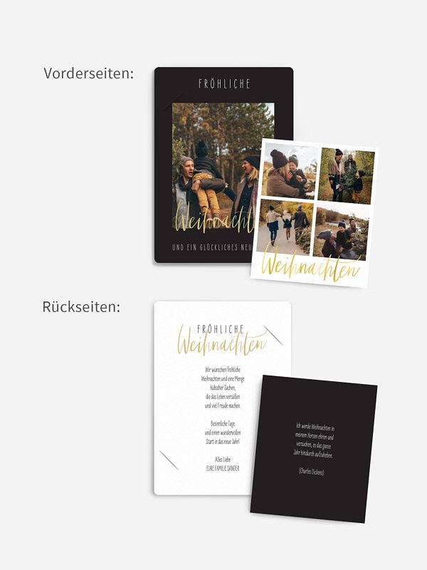 Weihnachtskarte Weihnachtsmagie