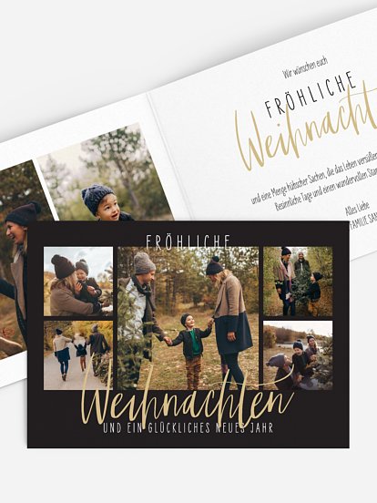 Weihnachtskarte Weihnachtsmagie