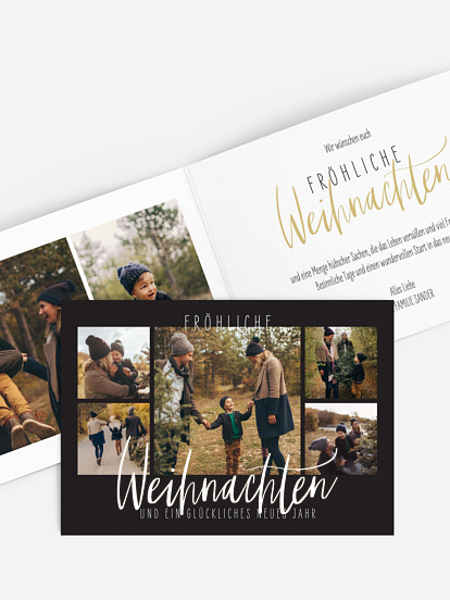 Weihnachtskarte Weihnachtsmagie