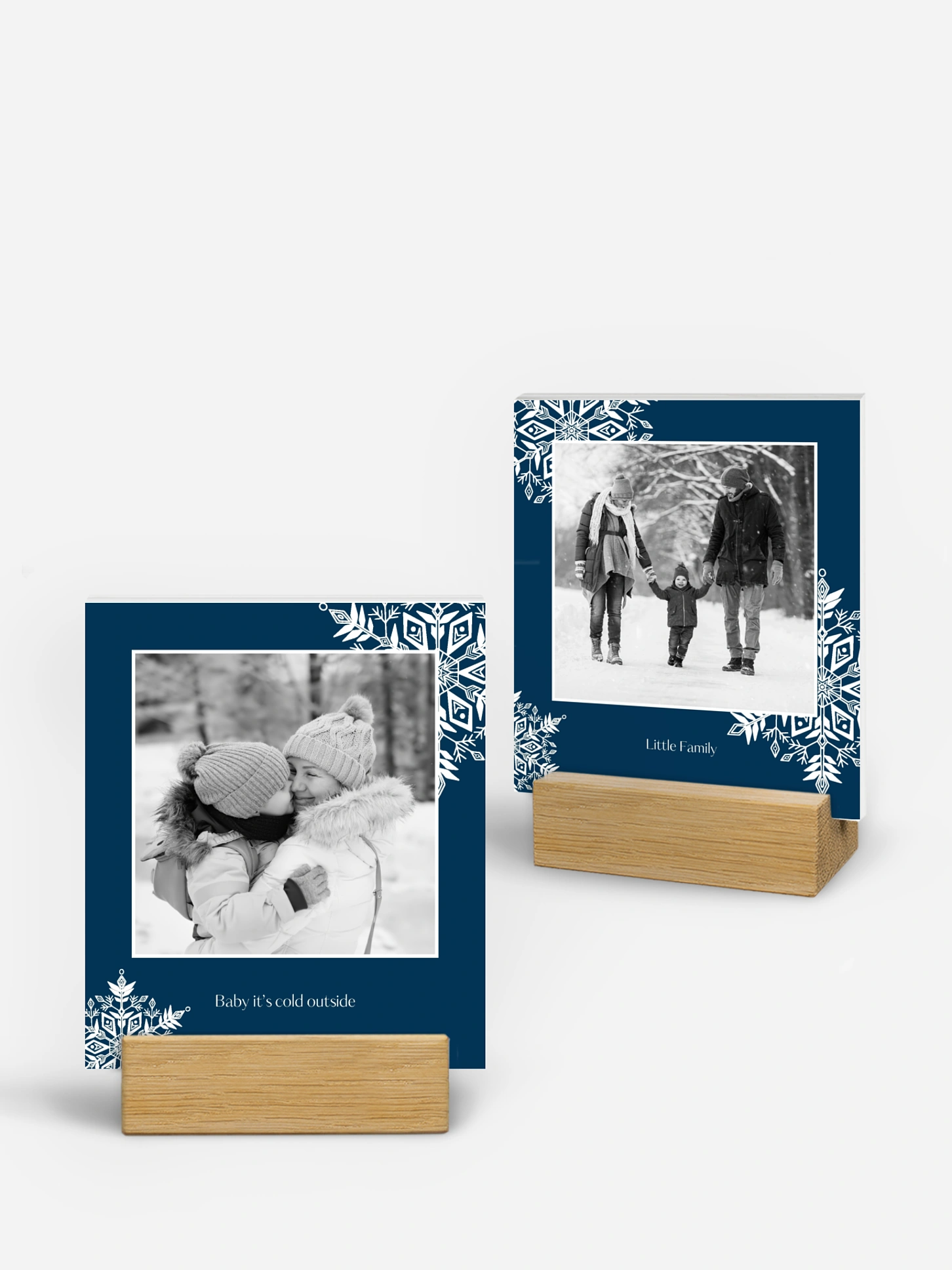 Fotohalter Soft Snowflake