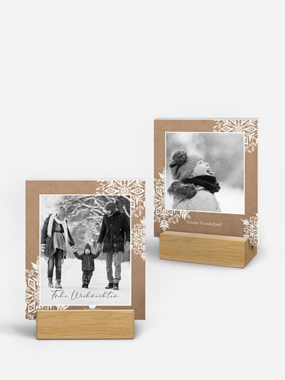 Fotohalter Soft Snowflake