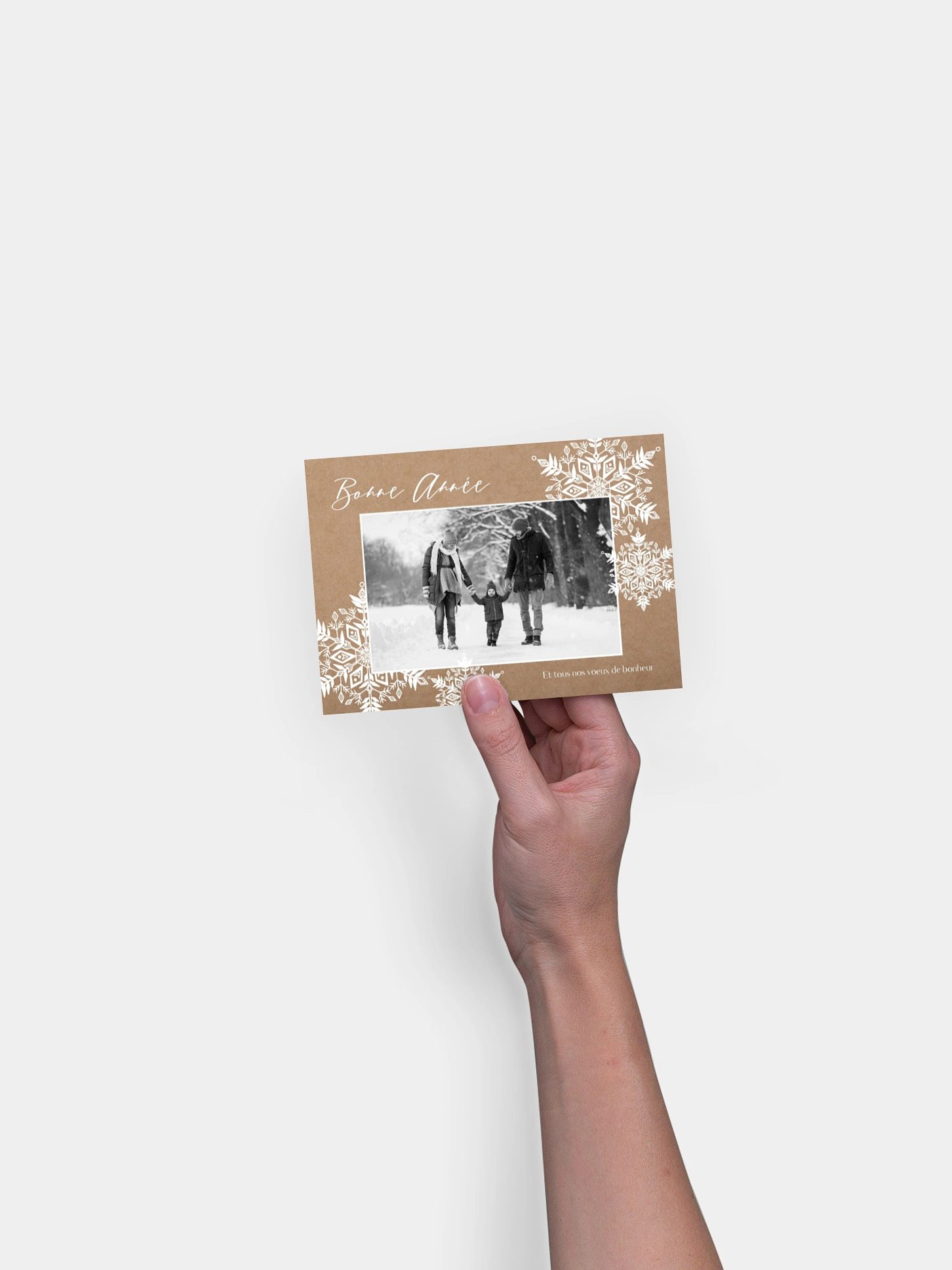 Carte de voeux Magie blanche
