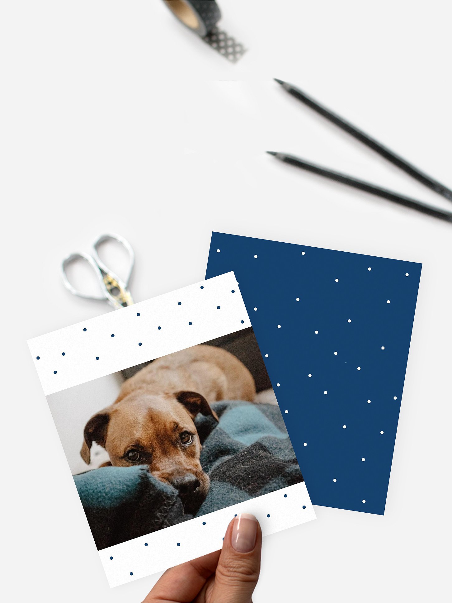 Retro Bilder Lovely Mistletoe