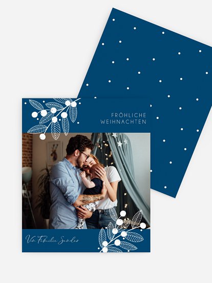 Retro Bilder Lovely Mistletoe