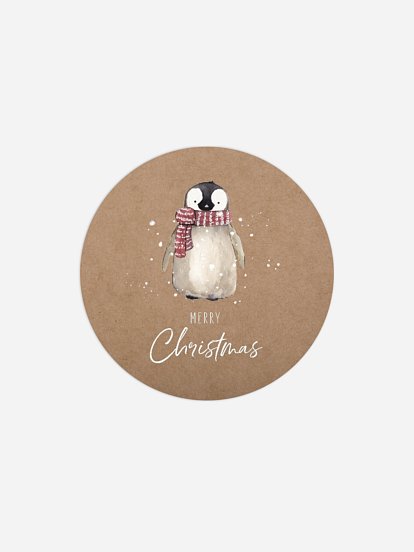 Eksesor Weihnachts Aufkleber Versiegelung Dekorationen Round Label Aufkleber,für Umschlag Geschenktüten Papiertüten Weihnachtskarten Rund Geschenk-Aufkleber 
