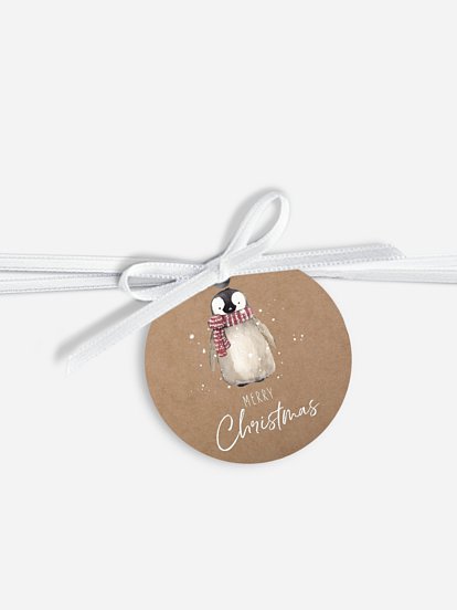 Geschenkeanhänger Schneezauber