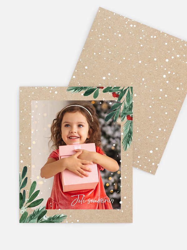 Photo rétro Noël chic