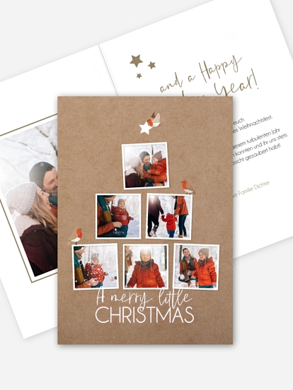 Weihnachtskarte Picture Tree