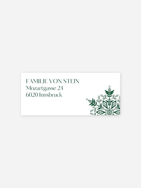 Soft Snowflake Kraftpapier