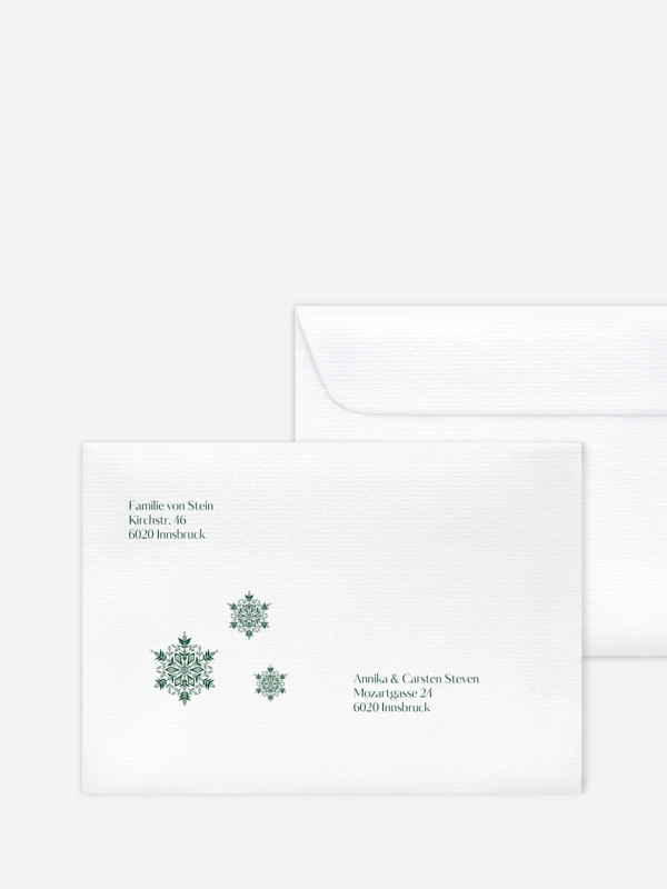 Soft Snowflake Kraftpapier