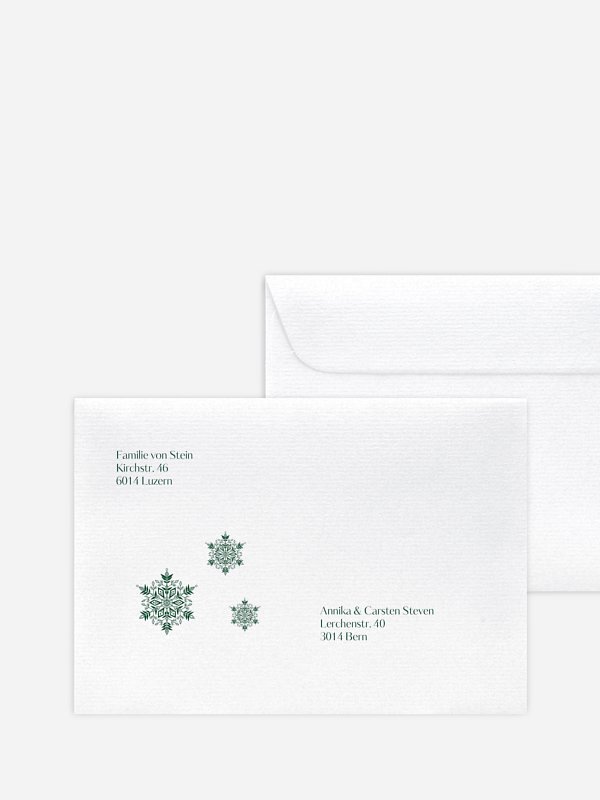 Soft Snowflake Kraftpapier