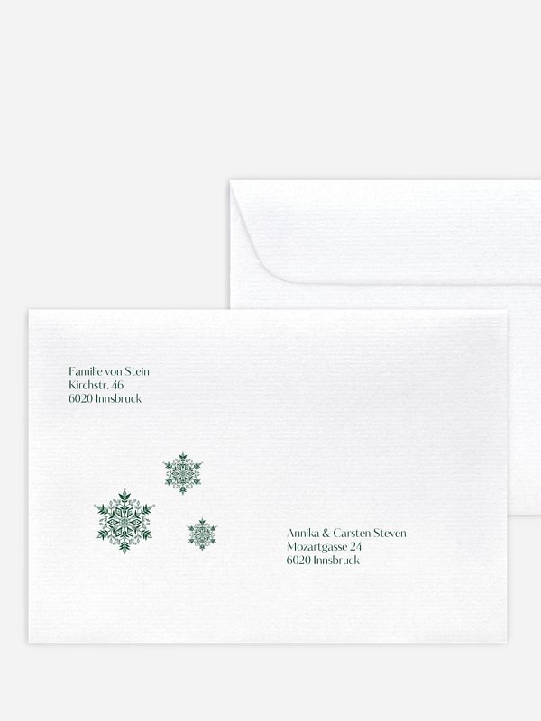 Soft Snowflake Kraftpapier