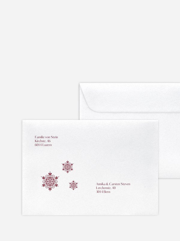 Soft Snowflake Kraftpapier