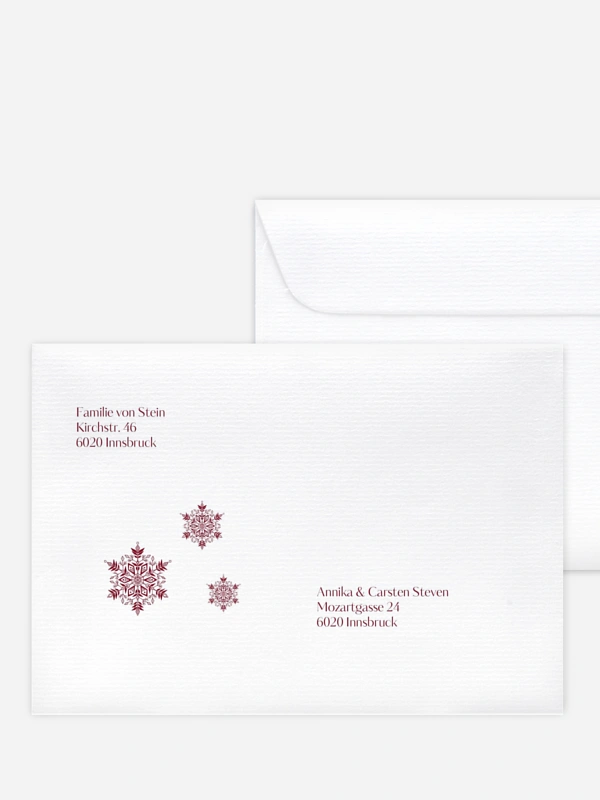 Soft Snowflake Kraftpapier