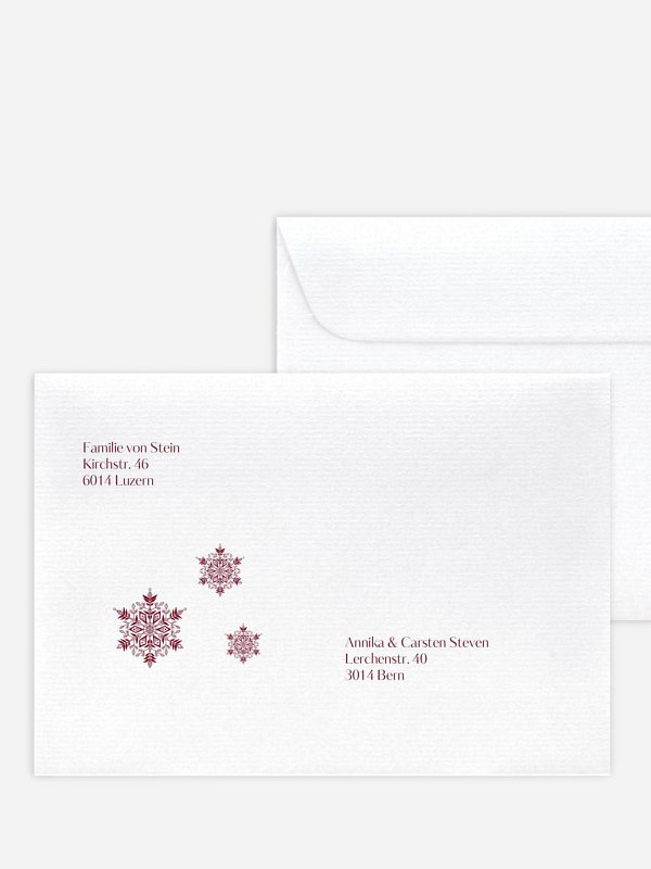 Soft Snowflake Kraftpapier