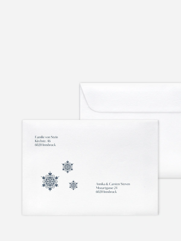 Soft Snowflake Kraftpapier