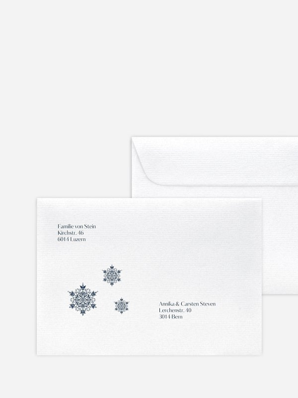Soft Snowflake Kraftpapier