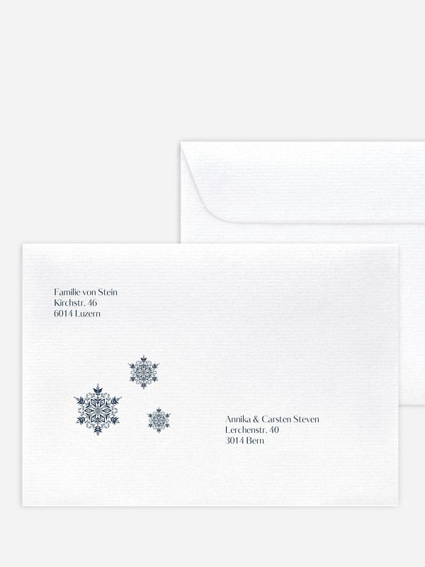 Soft Snowflake Kraftpapier