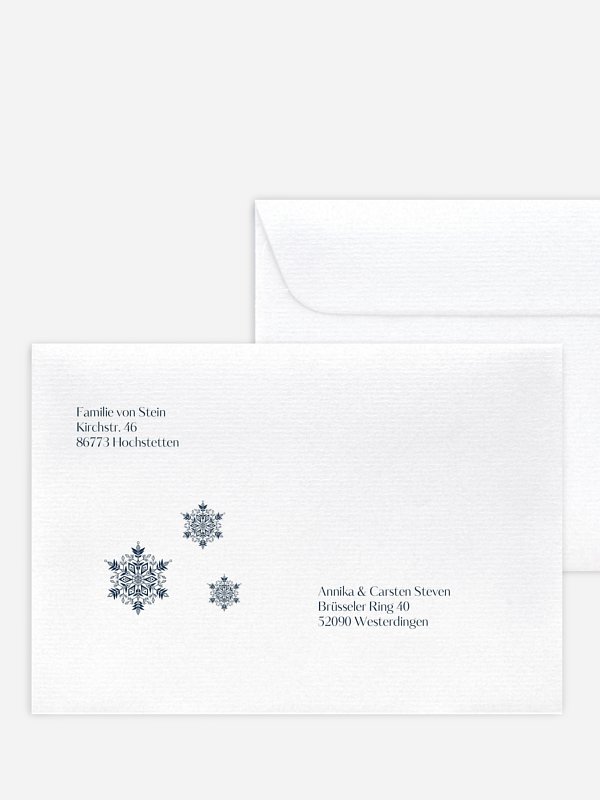 Soft Snowflake Kraftpapier