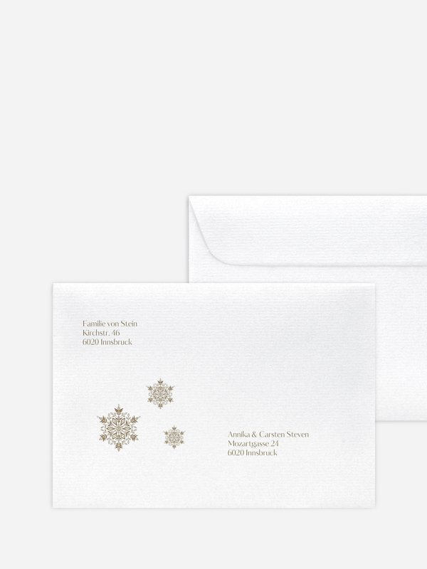 Soft Snowflake Kraftpapier