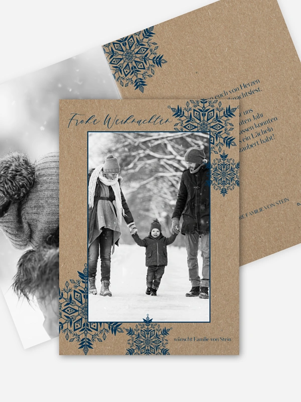 Soft Snowflake Kraftpapier