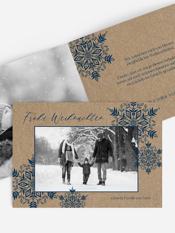 Soft Snowflake Kraftpapier
