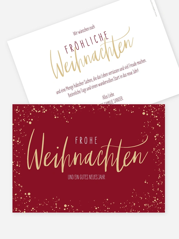 Weihnachtsmagie ohne Foto