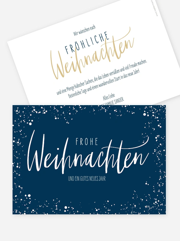 Weihnachtsmagie ohne Foto