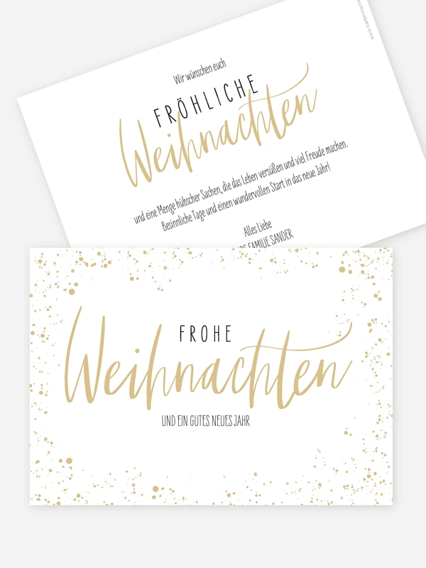 Weihnachtsmagie ohne Foto