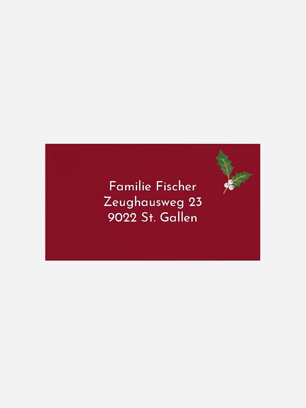 Holly Jolly ohne Foto