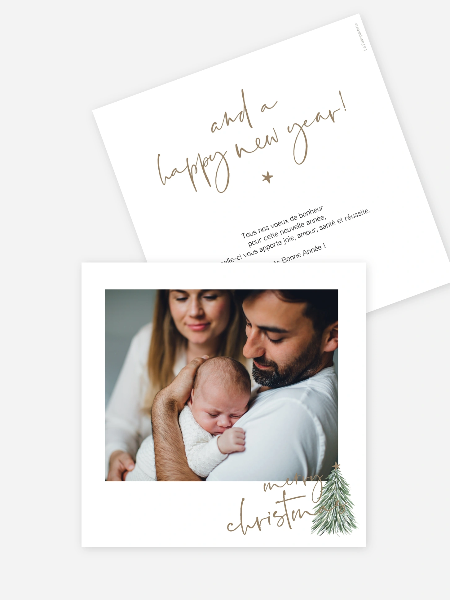 Carte de voeux Christmas Eve