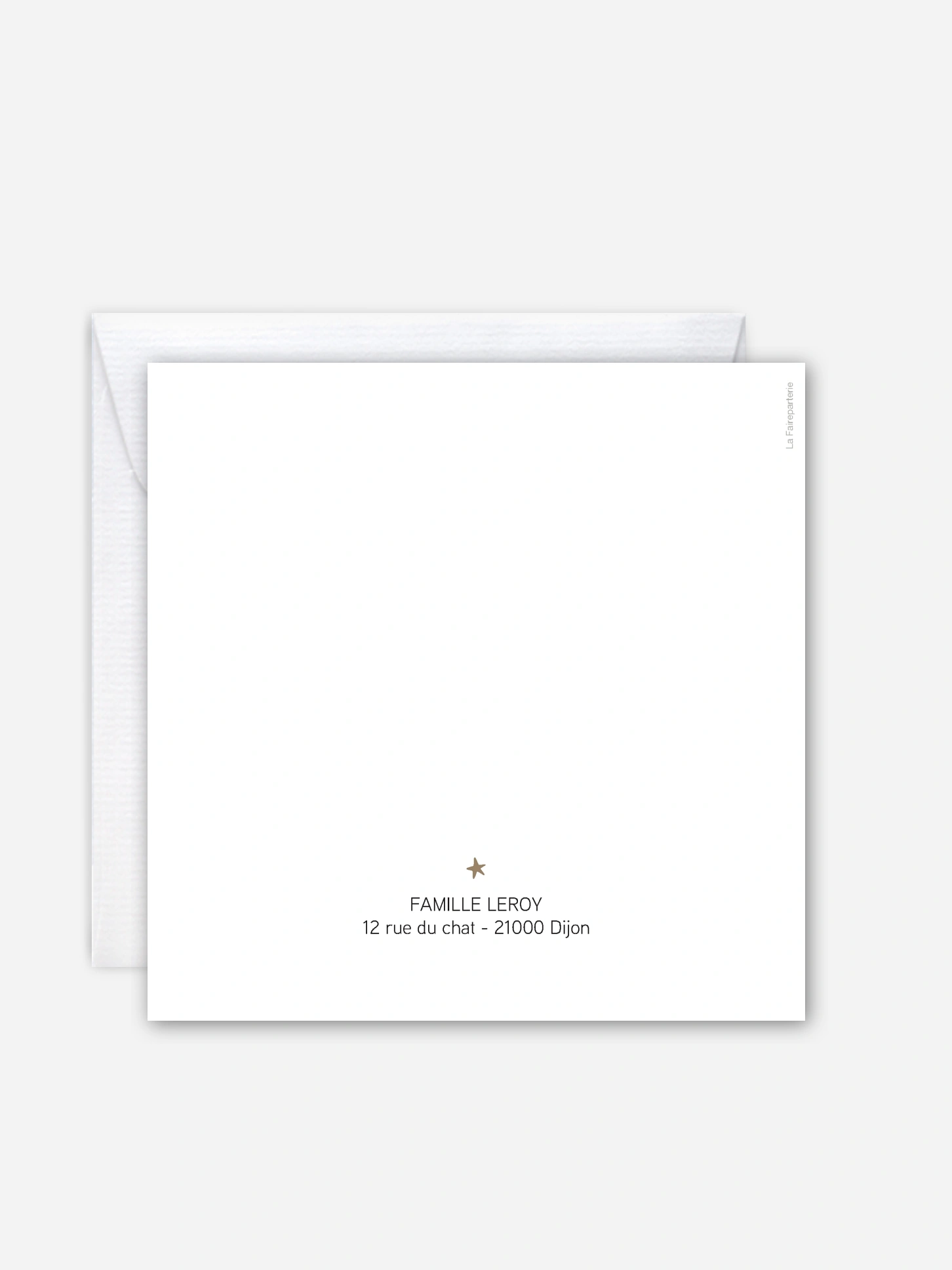 Carte de voeux Christmas Eve
