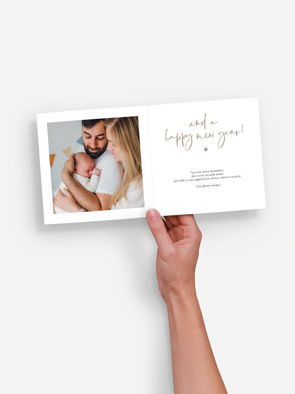 Carte de voeux Christmas Eve