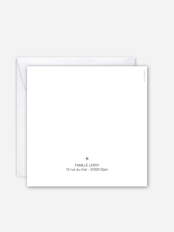 Carte de voeux Christmas Eve