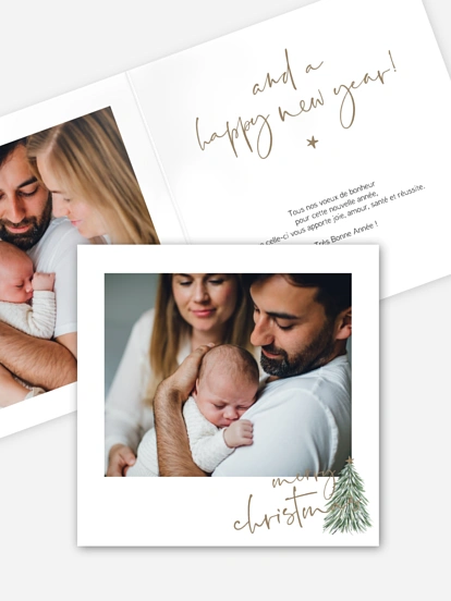 Carte de voeux Christmas Eve