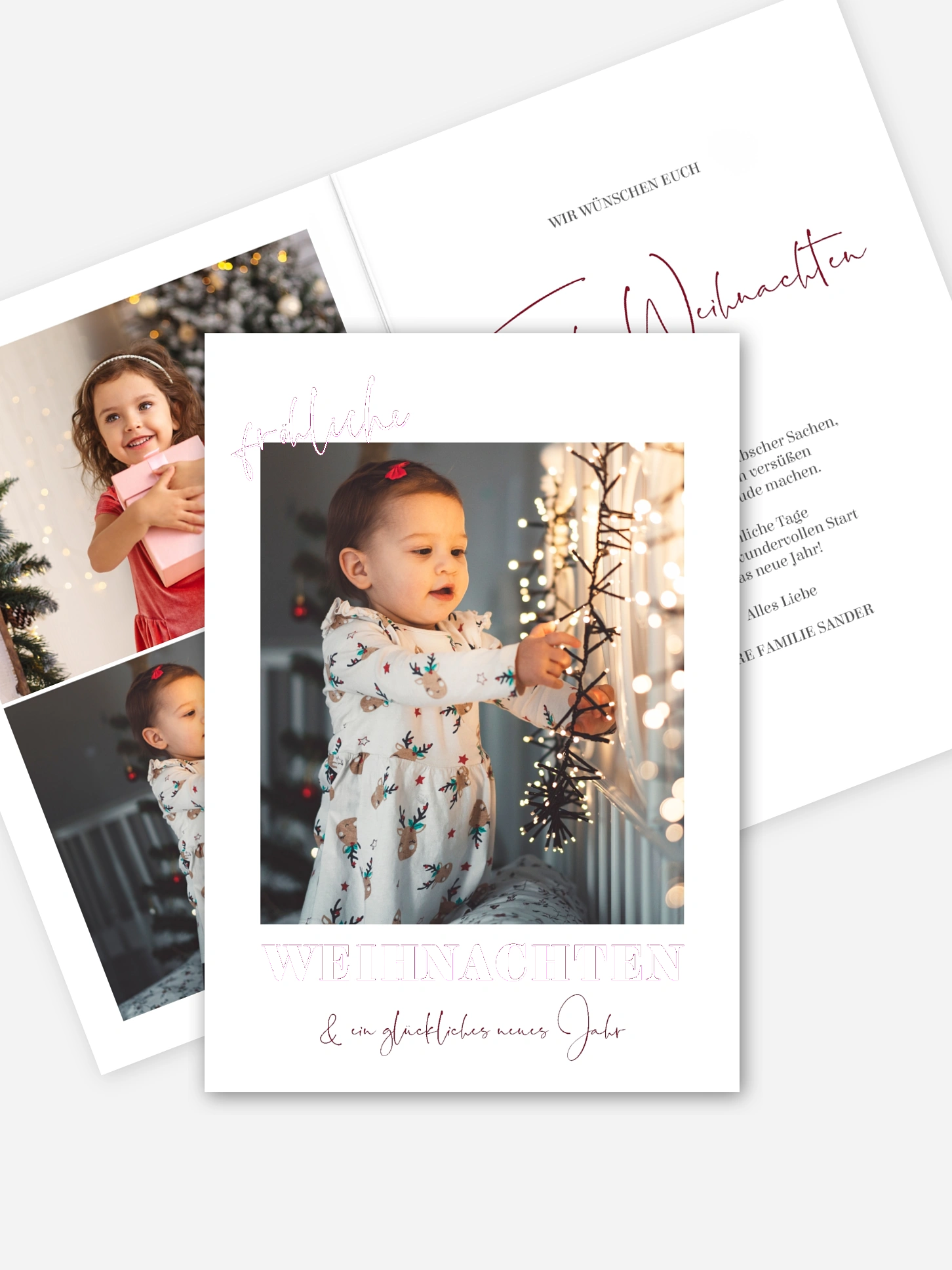 Weihnachtskarte Weihnachtsliebe