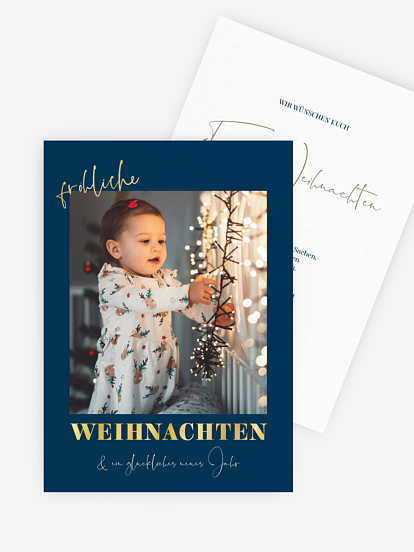 Weihnachtskarte Weihnachtsliebe