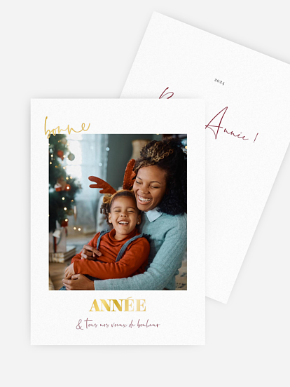 Carte de voeux Amour de Noël