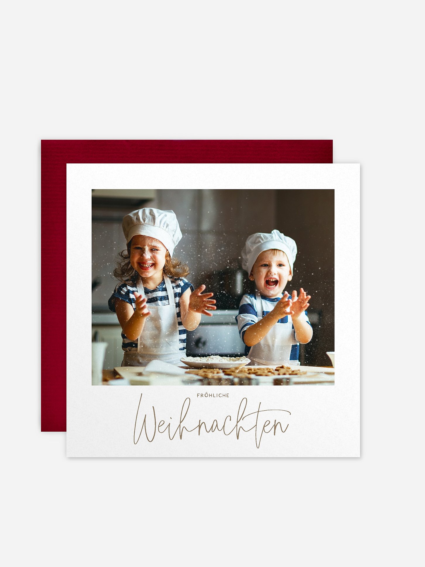 Weihnachtskarte Pure Christmas