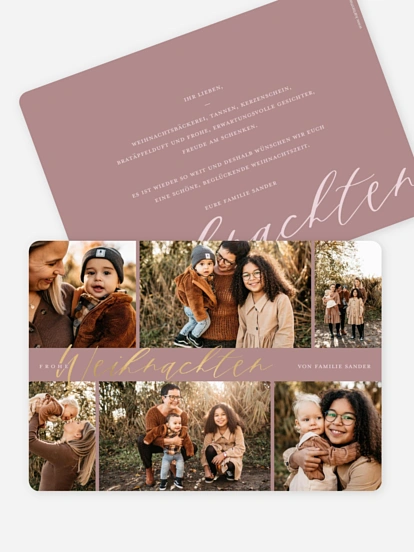 Weihnachtskarte Magic Christmas