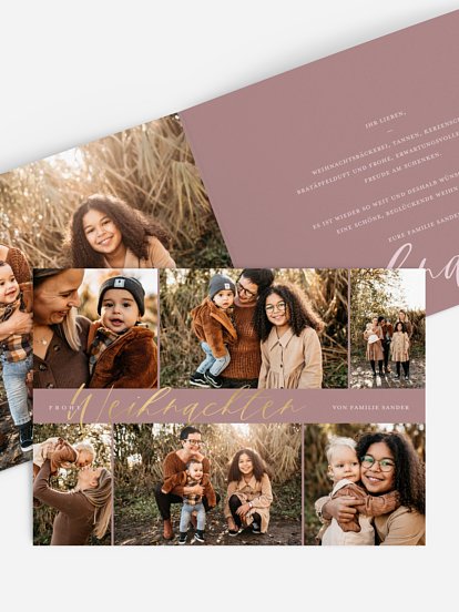 Weihnachtskarte Magic Christmas