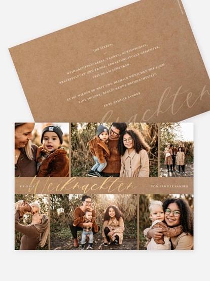 Weihnachtskarte Magic Christmas