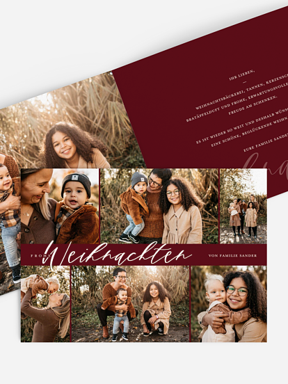 Weihnachtskarte Magic Christmas