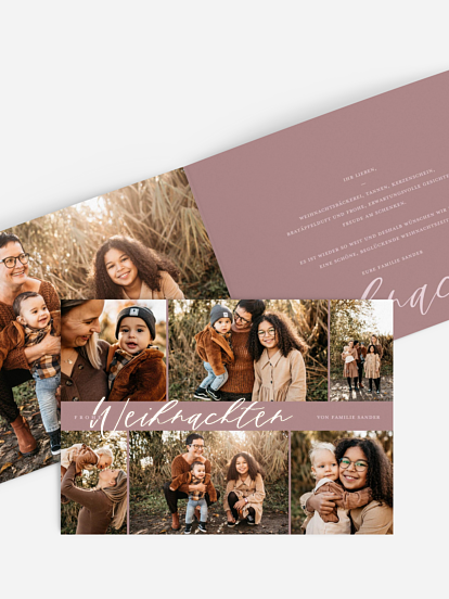 Weihnachtskarte Magic Christmas