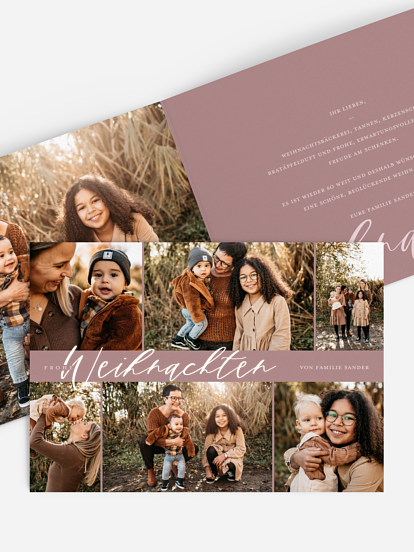 Weihnachtskarte Magic Christmas