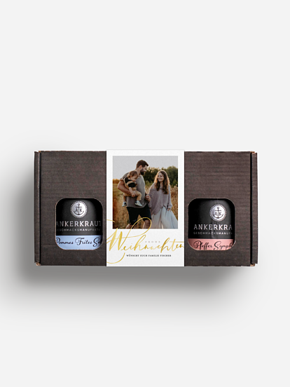 Gewürzbox Merry Lettering